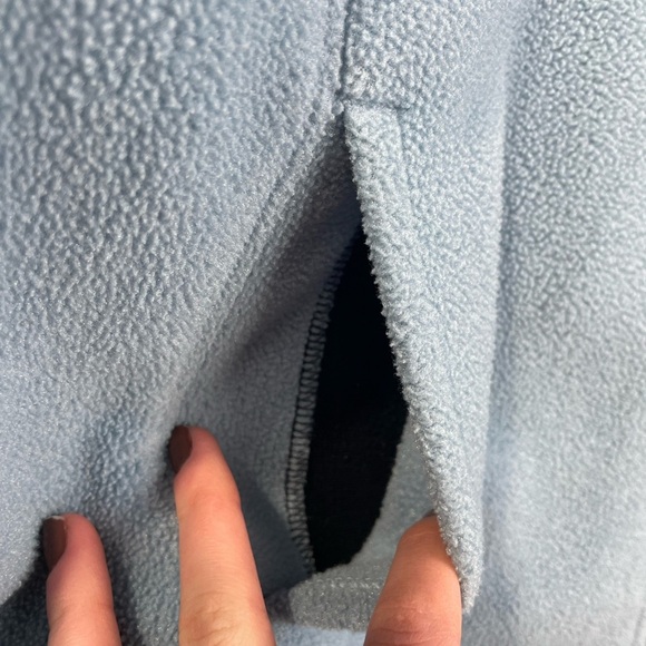 REI Light Blue Full Zip Up Fleece Jacket Large Women’s GUC - Picture 9 of 9